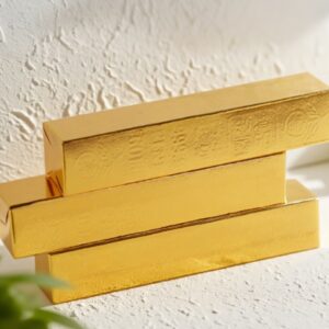 10 Gold Bars (Traditional Paper Craft) H067
