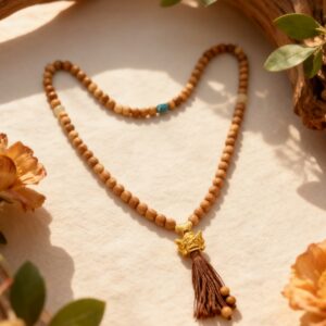Peach Wood Soul Necklace(Random style) D219