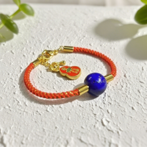 Lapis Lazuli Red Bracelet D7