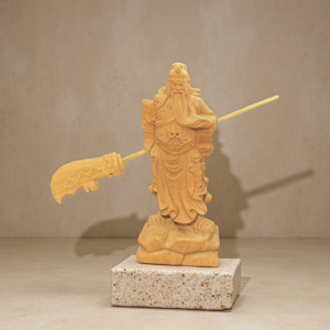 Peachwood Military God of Wealth D122