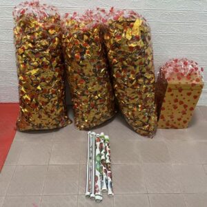 3K Gold Ingots – Mythical Series (Traditional Paper Craft) D135