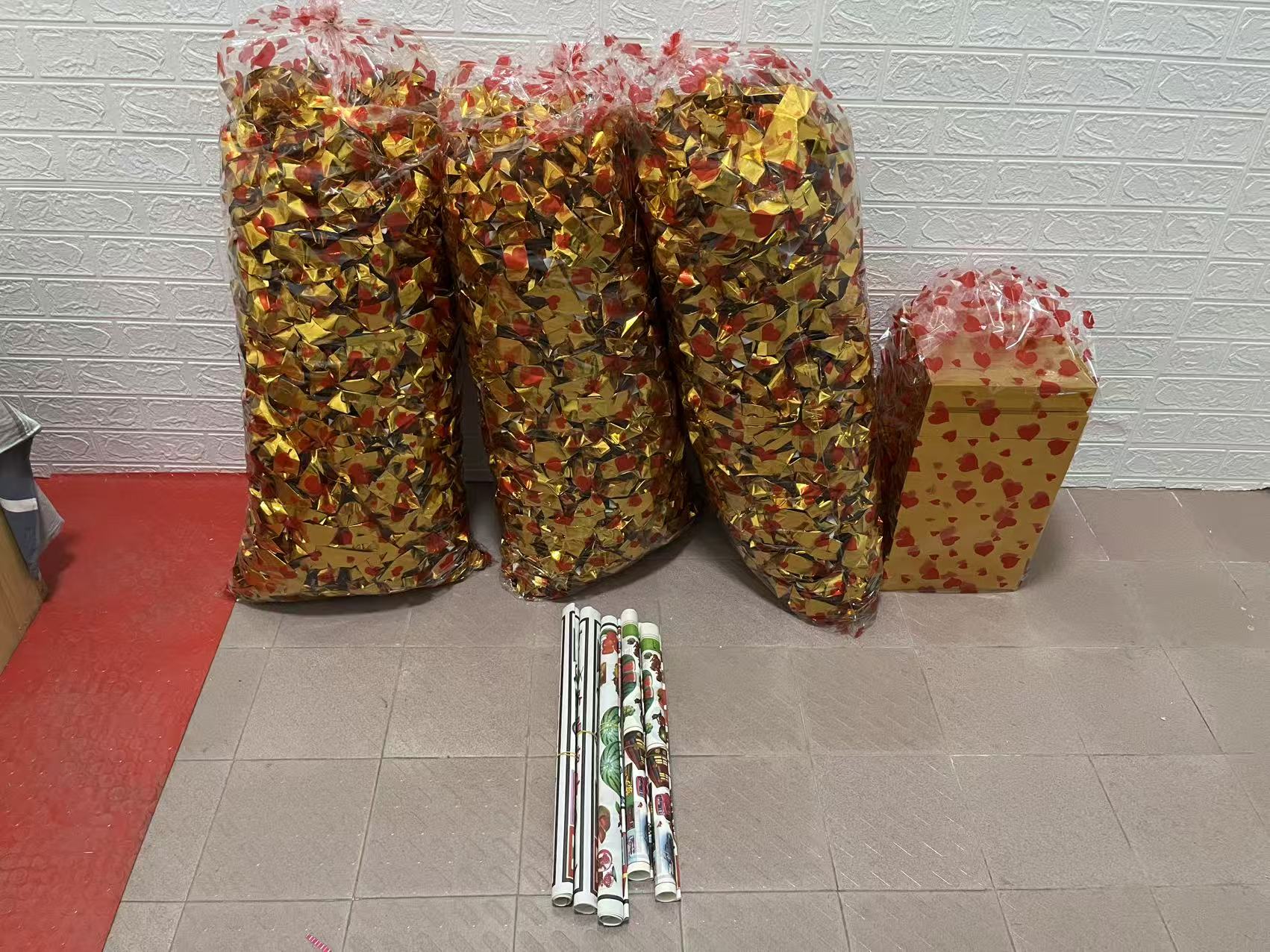 3K Gold Ingots – Mythical Series (Traditional Paper Craft) H135