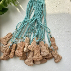 Wooden Carved Pendant · Buddha Motif D141