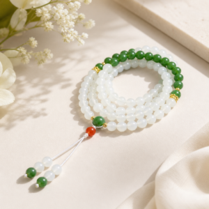 D244 Jade bead chain