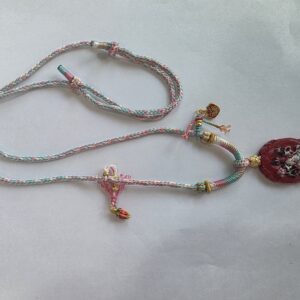 XSP017	Vermilion-Toned Lotus Tara-Inspired Blessing Plaque