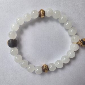 XSP026 Spirit Fox Mantra Barrel Bracelet