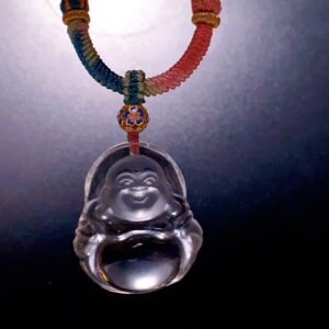 XSP058	Clear Quartz Maitreya Pendant
