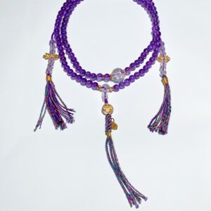 XSP050	Amethyst 108-Bead Mala, Star Whisper Edition