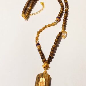 XSP003	Agarwood-Style Celestial Master Crystal Pendant