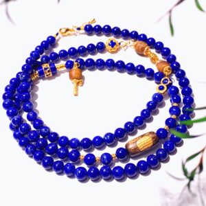 XSP046	Lapis Mantra 108-Bead Mala
